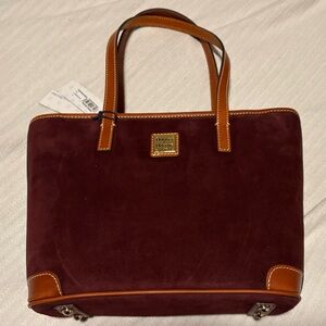 Dooney & Bourke Suede Sm Charleston Shopper NWT